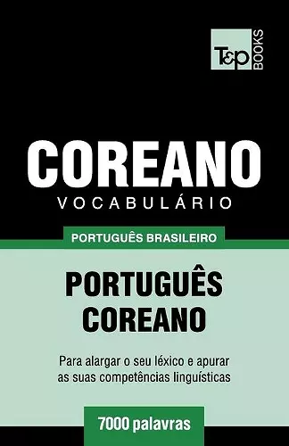 Vocabulário Português Brasileiro-Coreano - 7000 palavras cover