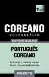 Vocabulário Português Brasileiro-Coreano - 5000 palavras cover