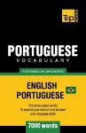 Portuguese vocabulary for English speakers - English-Portuguese - 7000 words cover