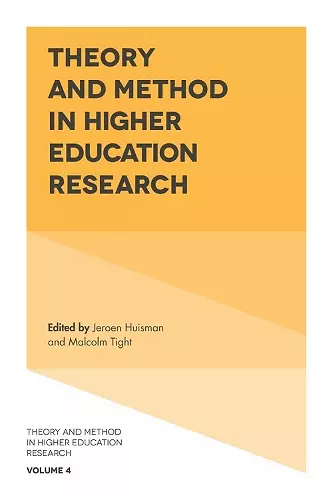 Theory and Method in Higher Education Research cover