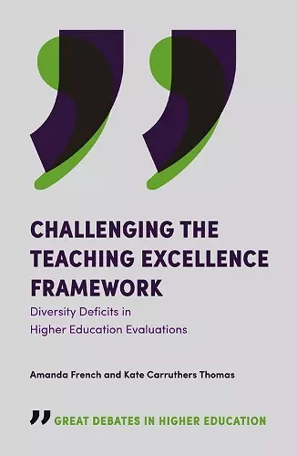 Challenging the Teaching Excellence Framework cover