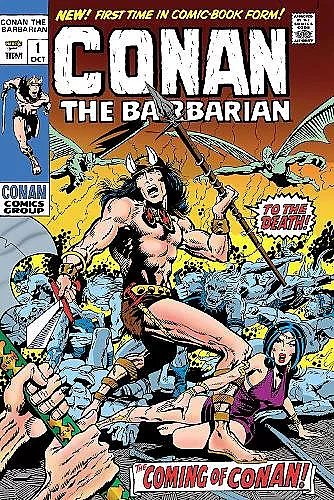 Conan The Barbarian: The Original Comics Omnibus Vol.1 cover