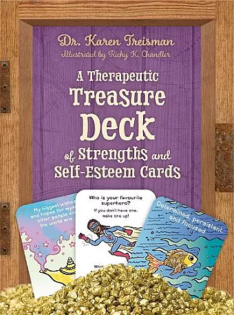 A Therapeutic Treasure Deck of Strengths and Self-Esteem Cards cover