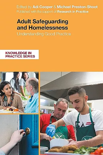 Adult Safeguarding and Homelessness cover