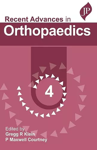 Recent Advances in Orthopaedics - 4 cover