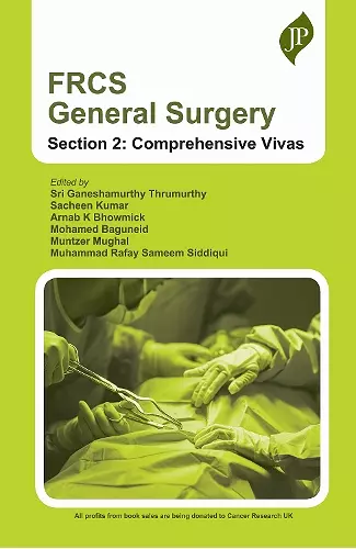 FRCS General Surgery, Section 2: Comprehensive Vivas cover