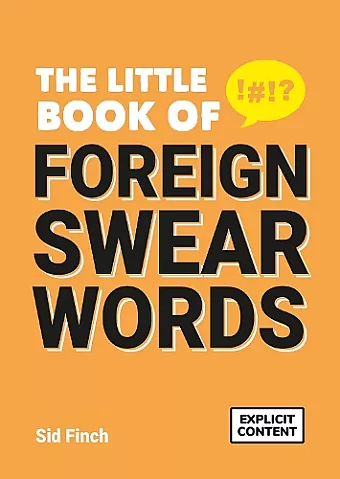 The Little Book of Foreign Swear Words cover