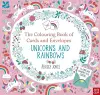 National Trust: The Colouring Book of Cards and Envelopes – Unicorns and Rainbows cover