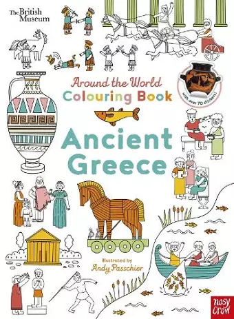 British Museum: Around the World Colouring: Ancient Greece cover