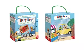 Bizzy Bear Book and Blocks set cover