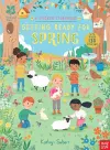 National Trust: Getting Ready for Spring, A Sticker Storybook cover
