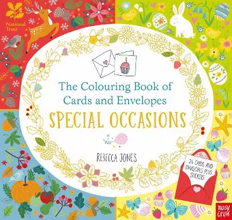 National Trust: The Colouring Book of Cards and Envelopes: Special Occasions cover