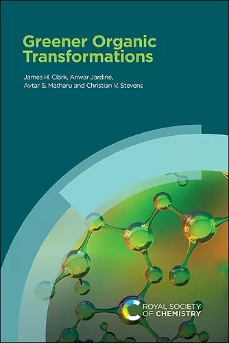 Greener Organic Transformations cover