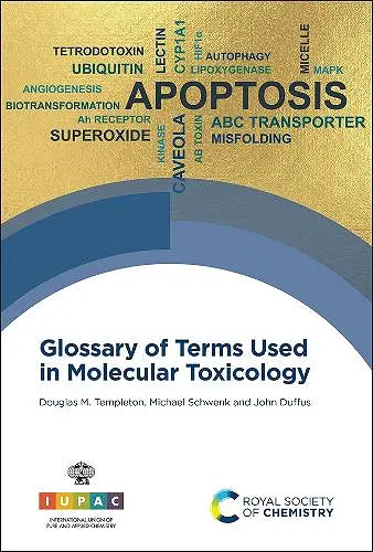 Glossary of Terms Used in Molecular Toxicology cover