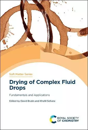 Drying of Complex Fluid Drops cover