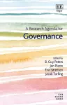 A Research Agenda for Governance cover