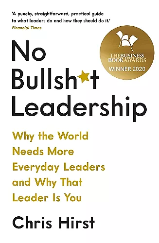 No Bullsh*t Leadership cover