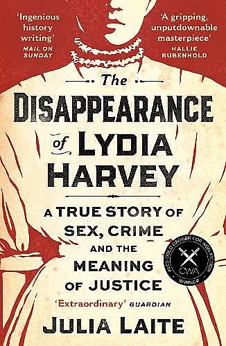 The Disappearance of Lydia Harvey cover