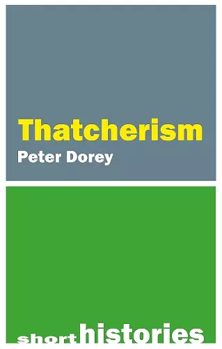 Thatcherism cover