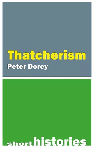 Thatcherism cover