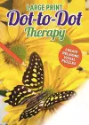 Large Print Dot-to-Dot Therapy cover