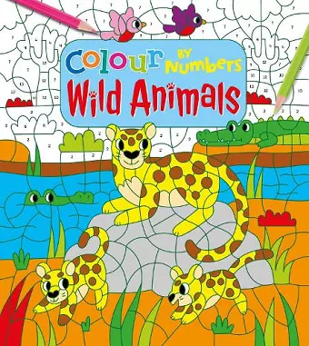 Colour by Numbers: Wild Animals cover