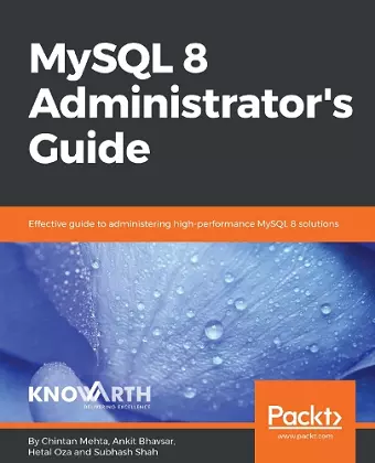 MySQL 8 Administrator’s Guide cover