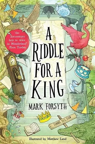 A Riddle for a King (Times Children’s Book of the Week, from the bestselling author of the Etymologicon) cover