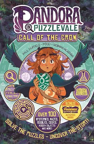 Pandora in Puzzlevale: Call of the Crow (a Phoenix Comic Book) cover