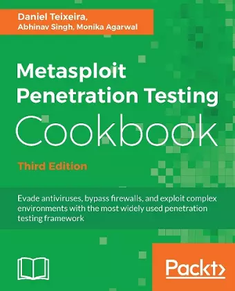 Metasploit Penetration Testing Cookbook cover