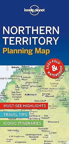 Lonely Planet Northern Territory Planning Map cover
