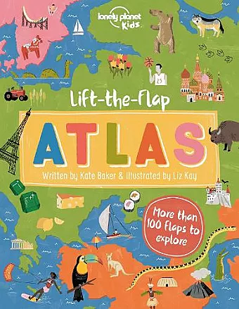 Lonely Planet Kids Lift-the-Flap Atlas cover