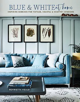 Blue & White At Home cover