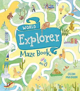 World Explorer Maze Book cover