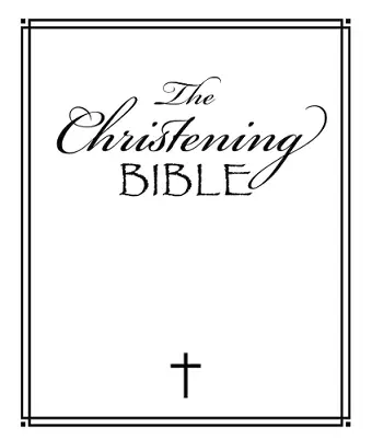 The Christening Bible cover