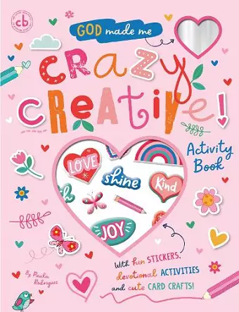 God Made Me Crazy Creative! Activity Book cover