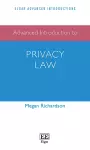 Advanced Introduction to Privacy Law cover