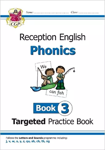 Reception English Phonics Targeted Practice Book - Book 3 cover