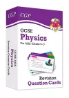 GCSE Physics AQA Revision Question Cards packaging