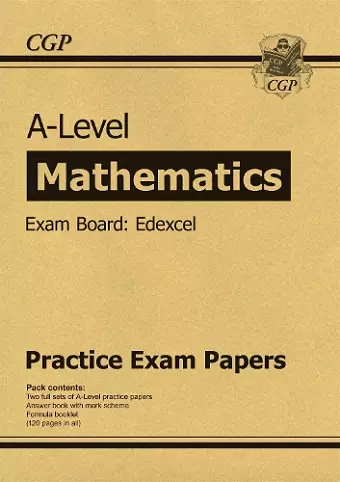 A-Level Maths Edexcel Practice Papers cover