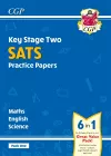 KS2 Complete SATS Practice Papers Pack 1: Science, Maths & English (for the 2024 tests) cover
