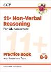 11+ GL Non-Verbal Reasoning Practice Book & Assessment Tests - Ages 8-9 (with Online Edition) cover