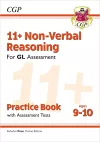 11+ GL Non-Verbal Reasoning Practice Book & Assessment Tests - Ages 9-10 (with Online Edition) cover