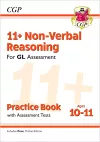 11+ GL Non-Verbal Reasoning Practice Book & Assessment Tests - Ages 10-11 (with Online Edition) packaging