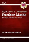 AQA Level 2 Certificate in Further Maths: Revision Guide (with Online Edition) cover