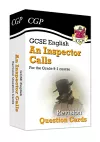 GCSE English - An Inspector Calls Revision Question Cards packaging
