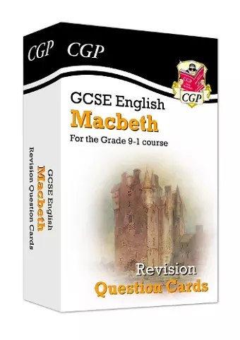GCSE English Shakespeare - Macbeth Revision Question Cards cover