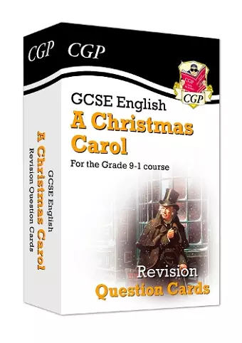 GCSE English - A Christmas Carol Revision Question Cards cover