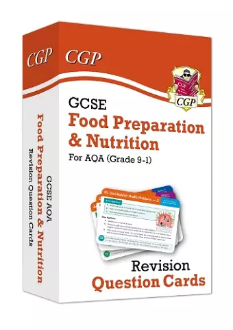 GCSE Food Preparation & Nutrition AQA Revision Question Cards cover