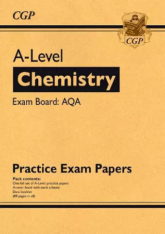 A-Level Chemistry AQA Practice Papers cover